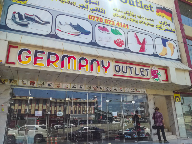 German Outlet in Iraq