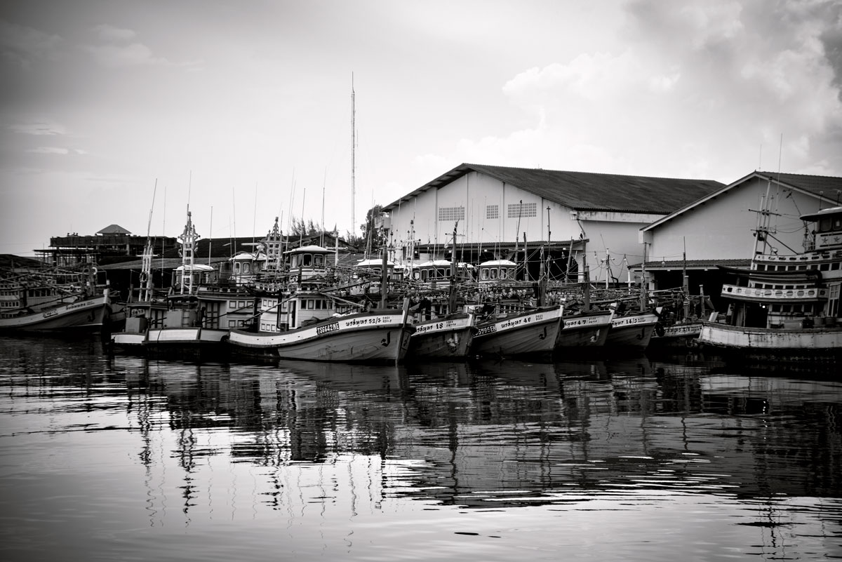 Fisher Boats in Rayong