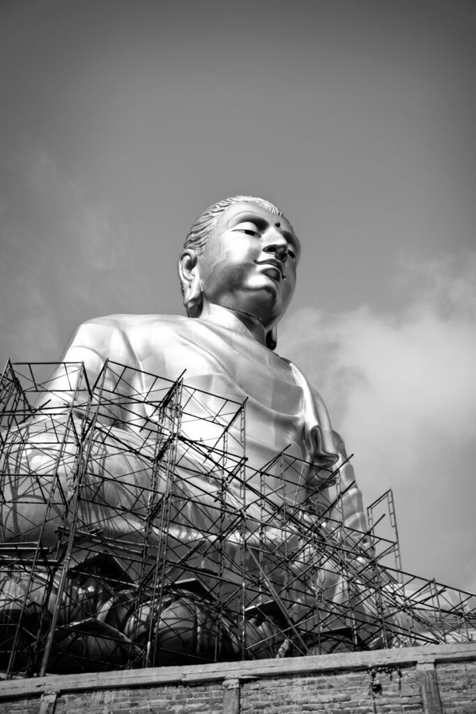 Giant Buddha at Sangkhla