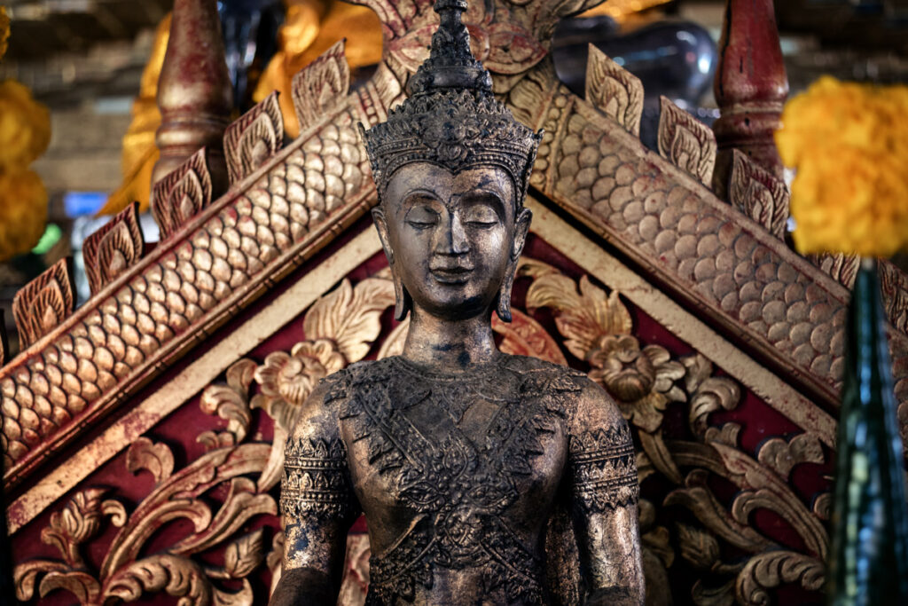 Buddha Statue in a Temple