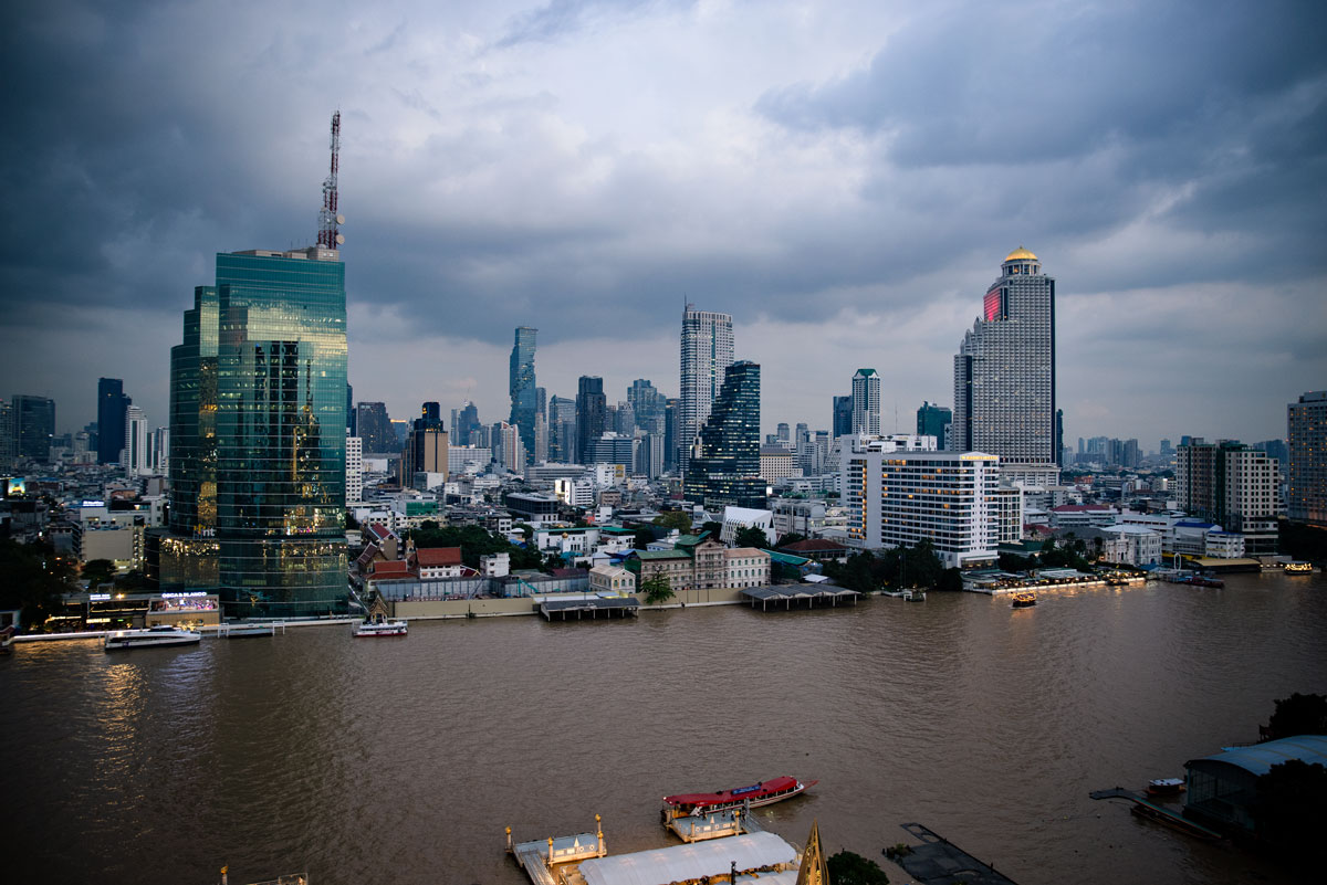 View from ICONSIAM Bangkok