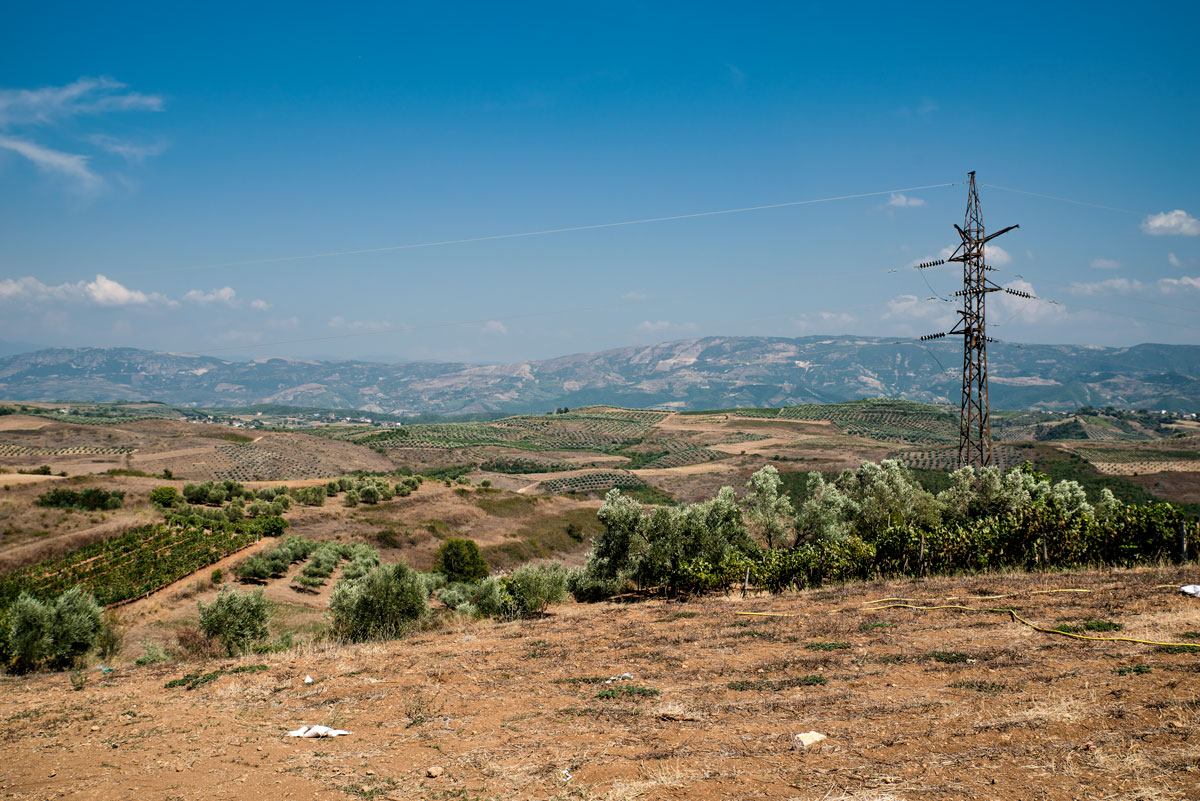 Sparse Landscape in Albania