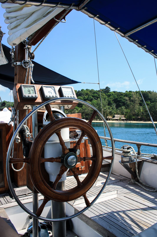 Sailing in Thailand