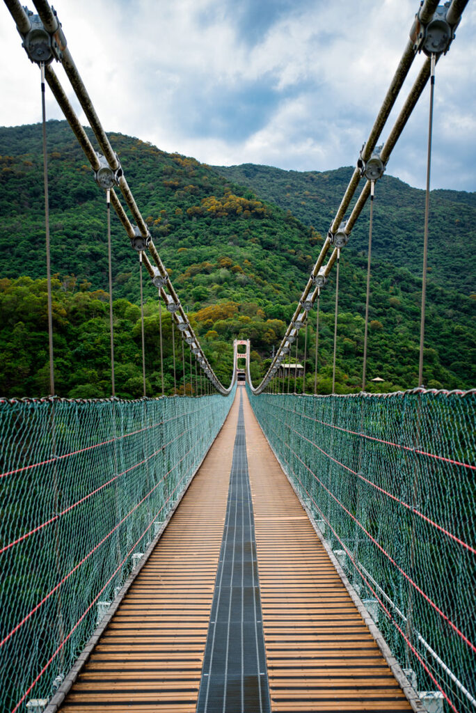 Suspension Bridge in Taiwan