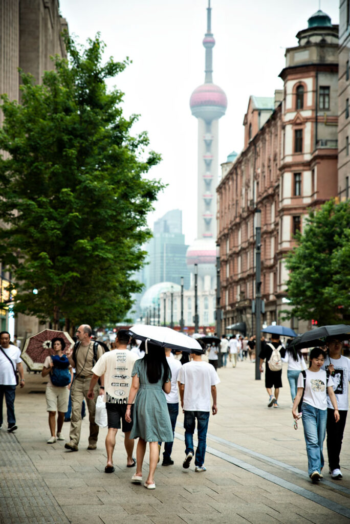 Nanjing Road in Shanghai