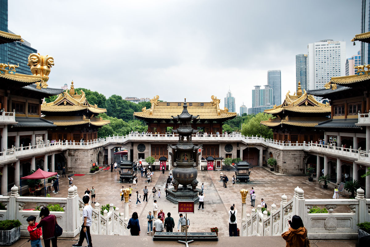 Jing'an Temple in Shanghai