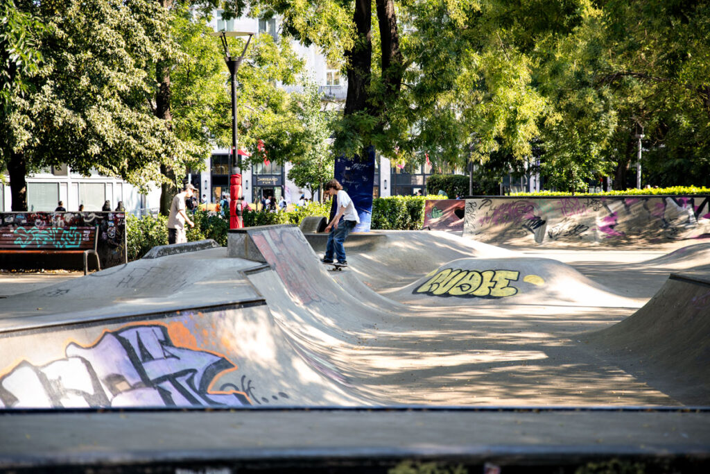 Skaterpark in Budapest