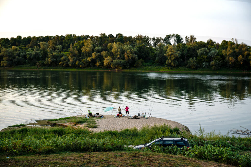 Fischermen in Distrikt Brčko