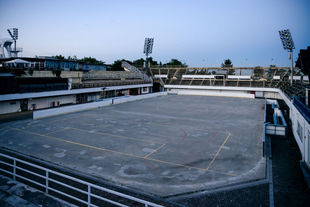 Abandoned Sports Field in Zagreb