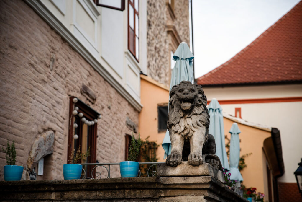 Stone Lion in Zagreb