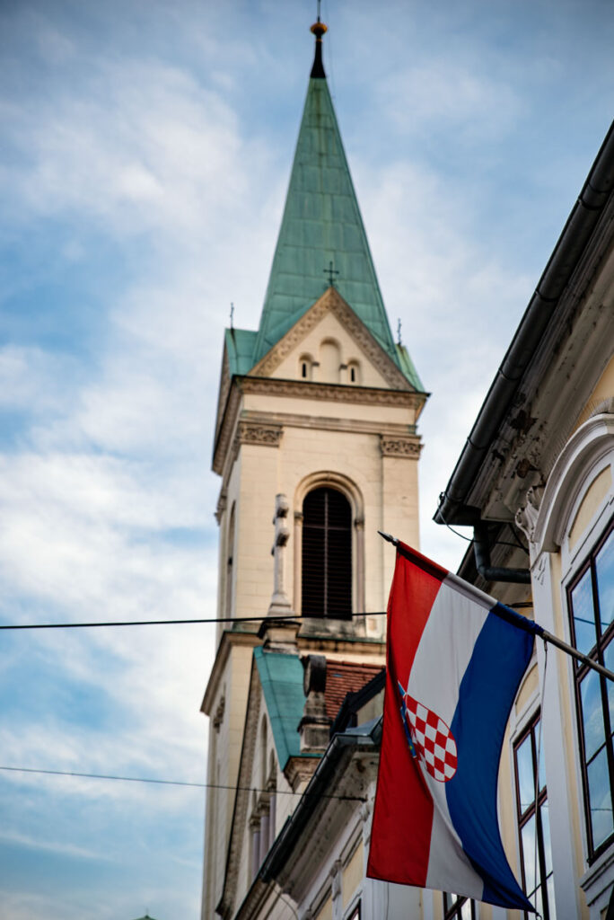 Church Tower in Zagreb