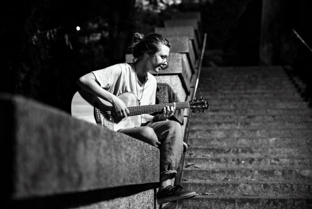 Street Musician in Zagreb