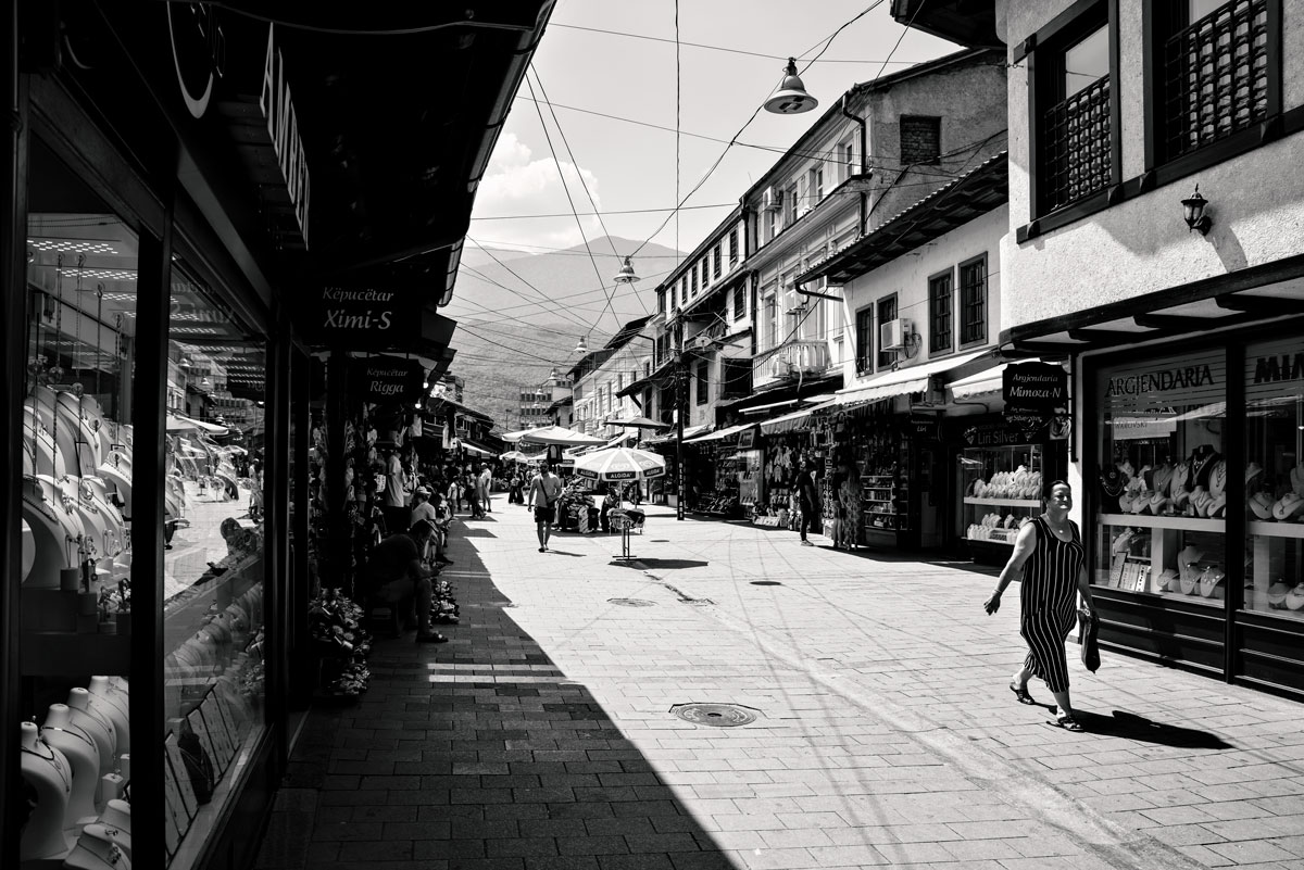 Walking Street in Peja