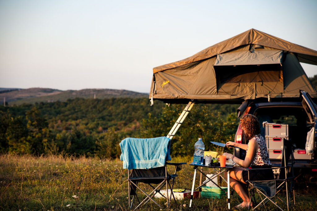 Wildcamping in Kosovo