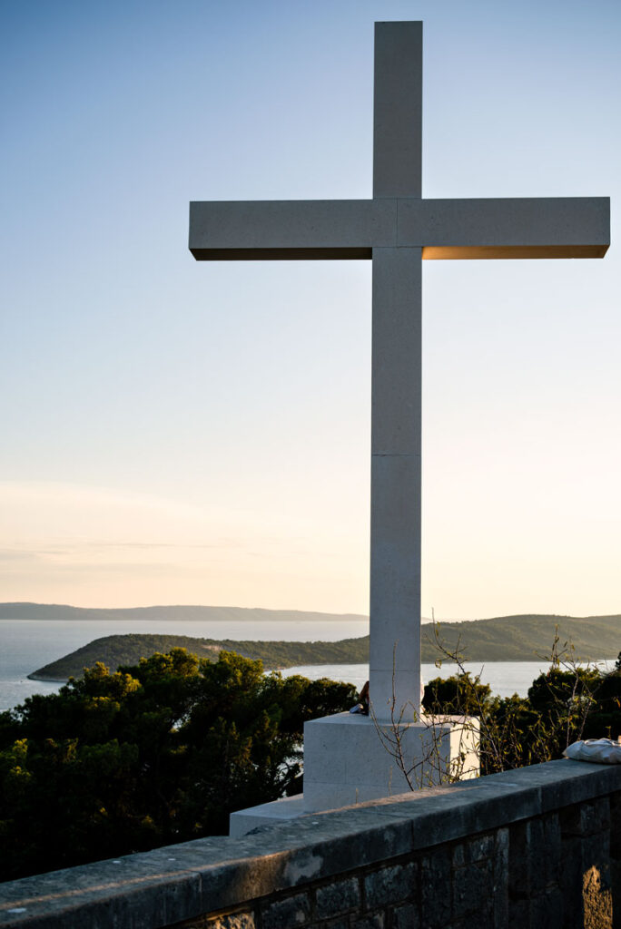 Cross at the Hills of Split