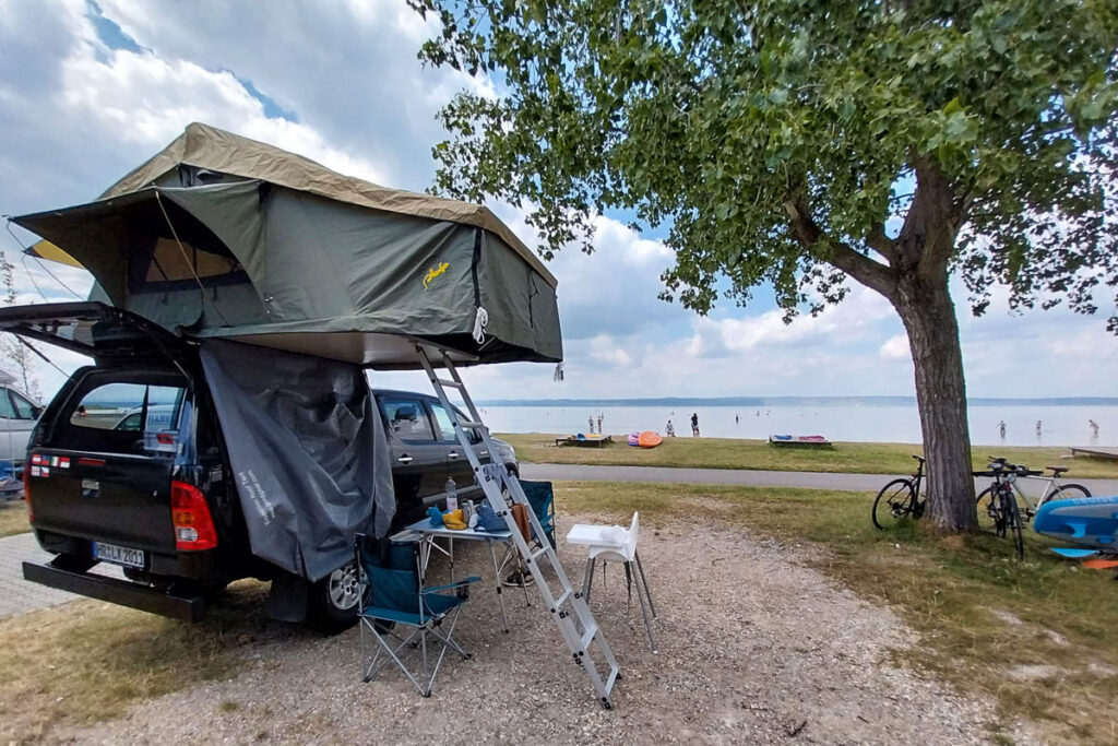 Camping At Neusiedler-See