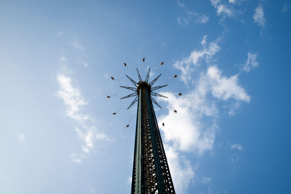 At the Prater in Vienna