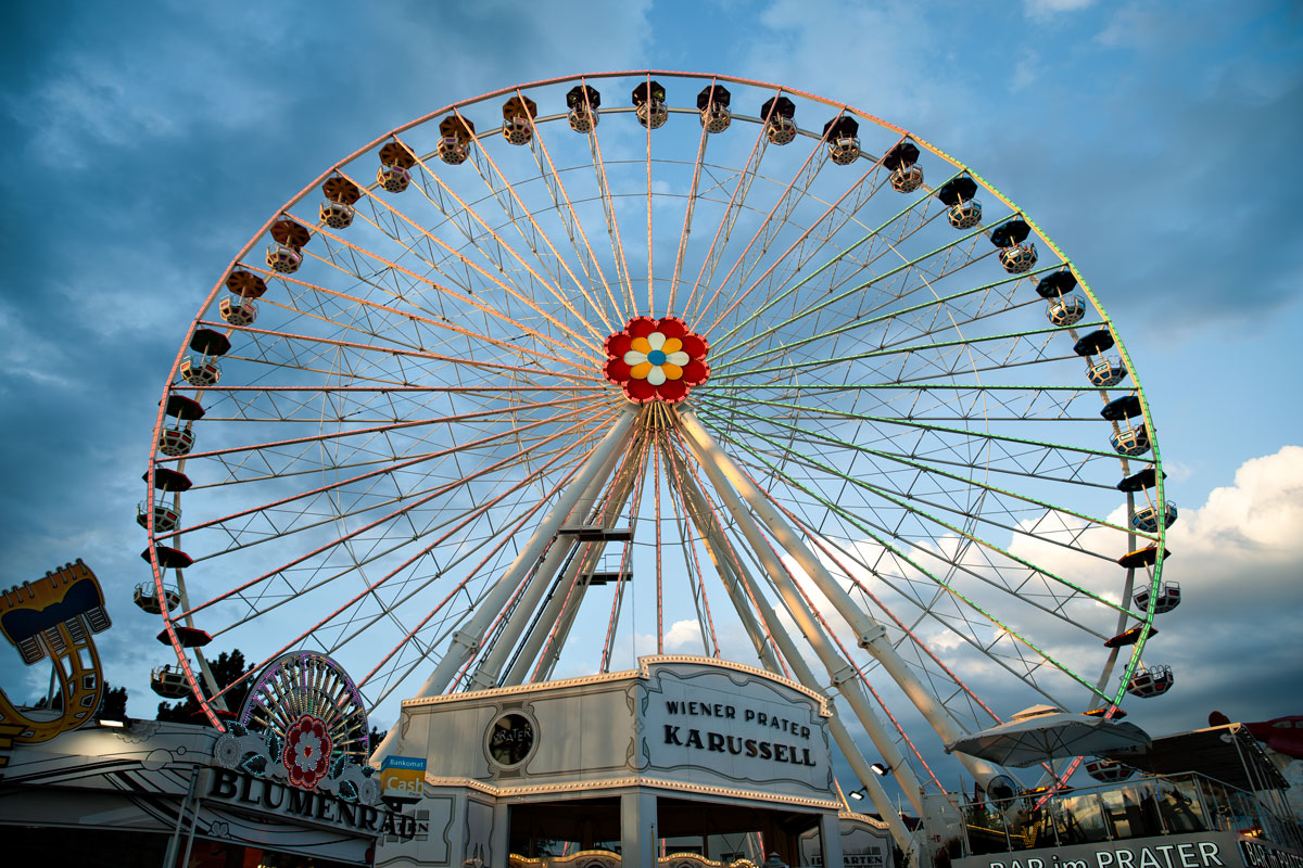 At the Prater in Vienna