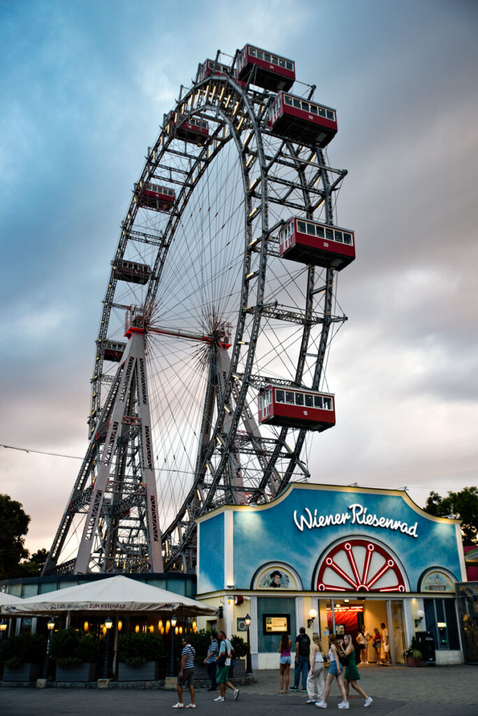 At the Prater in Vienna