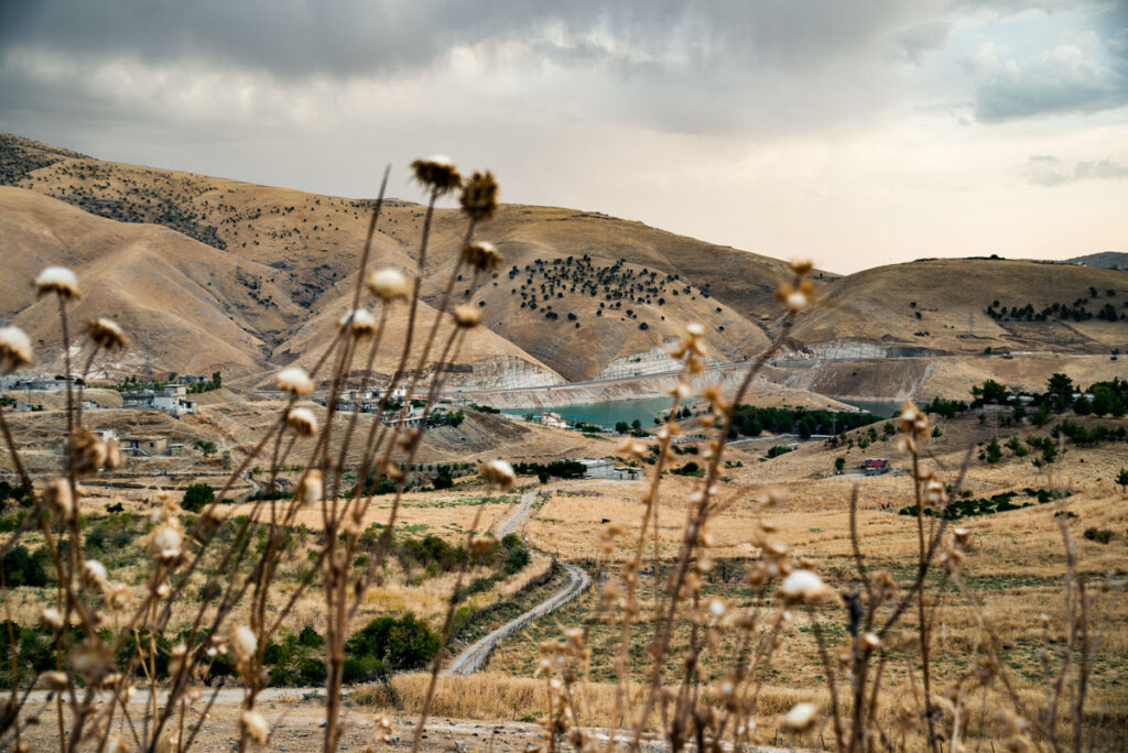 Dukan Lake in Northern Iraq