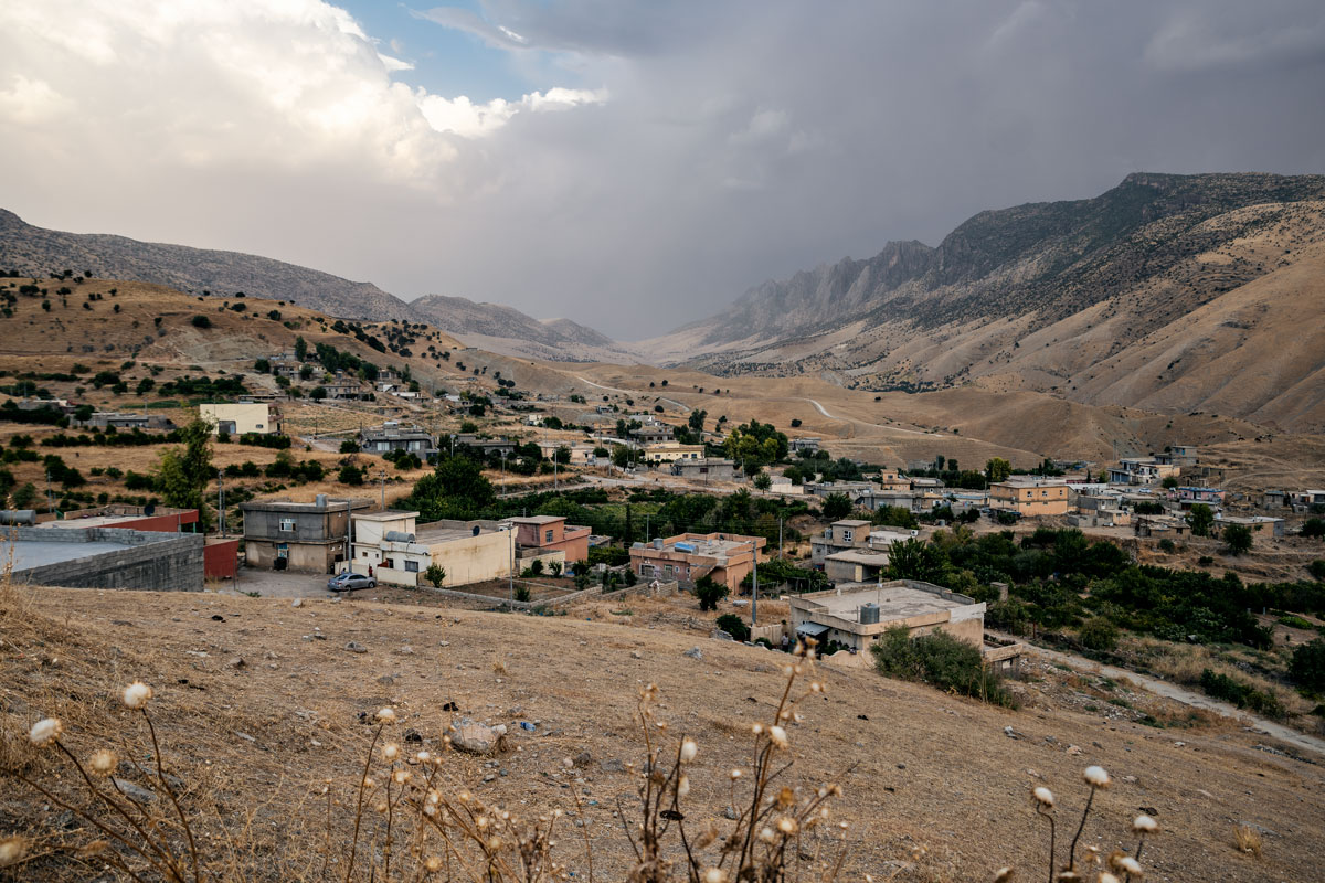 Dukan Lake in Northern Iraq