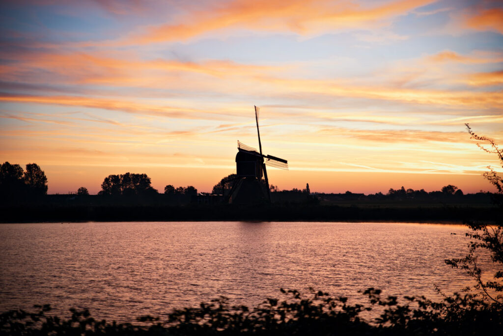 Windmill in Netherlands