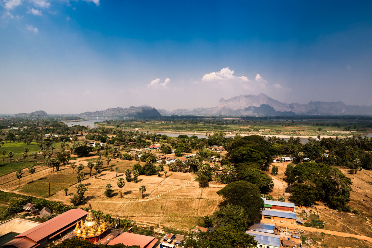 View over Fields in Hpa-An