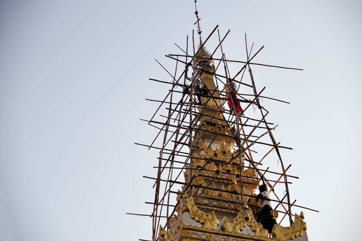 Pagoda in Mandalay