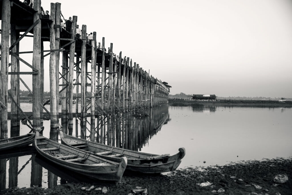 U-Bein Bridge in Mandalay