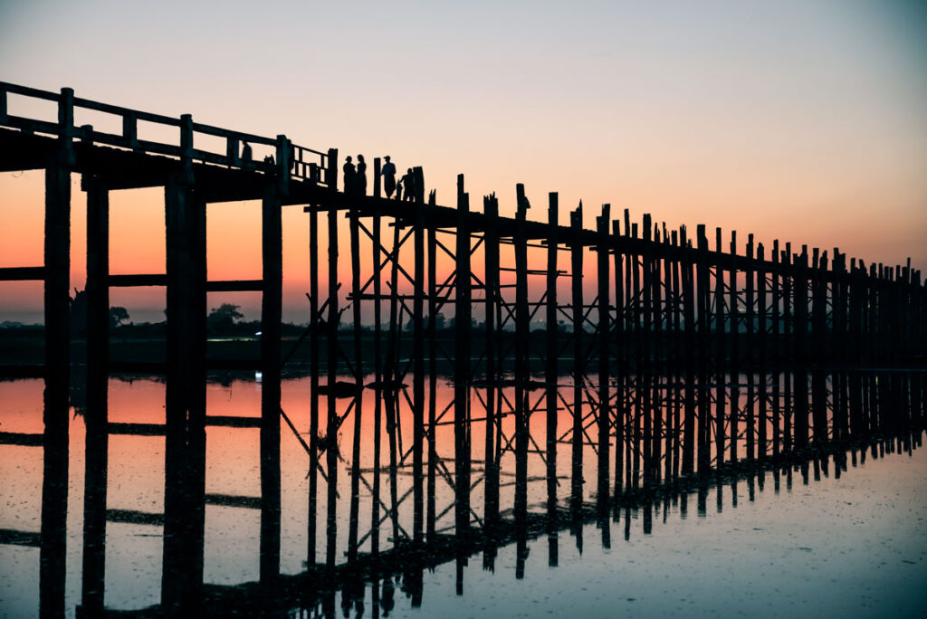 U-Bein Bridge in Mandalay