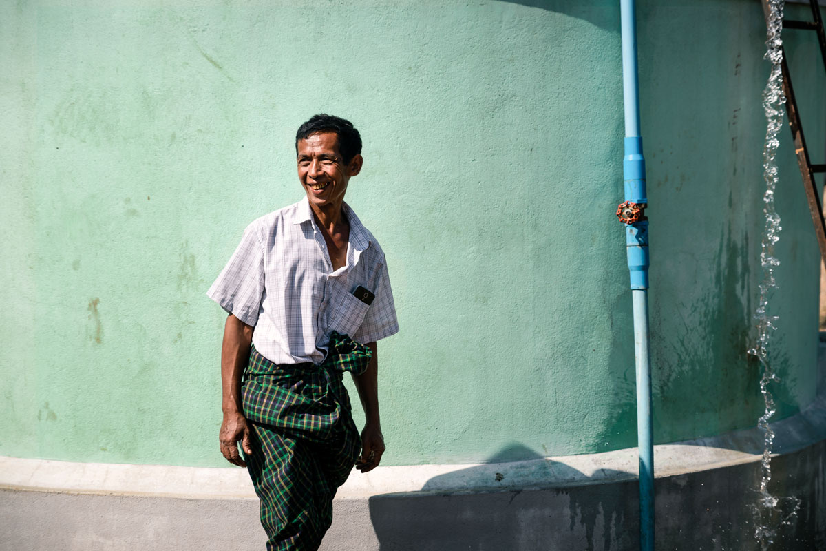 Well Opening Ceremony in a Small Village in Myanmar