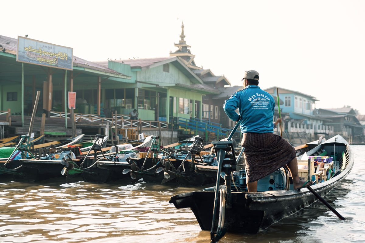 Inle-Lake in Myanmar