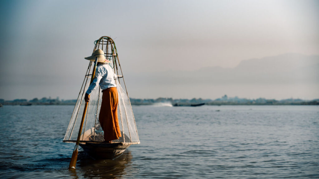 Inle-Lake in Myanmar