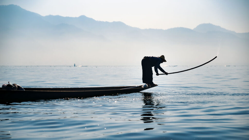 Inle-Lake in Myanmar