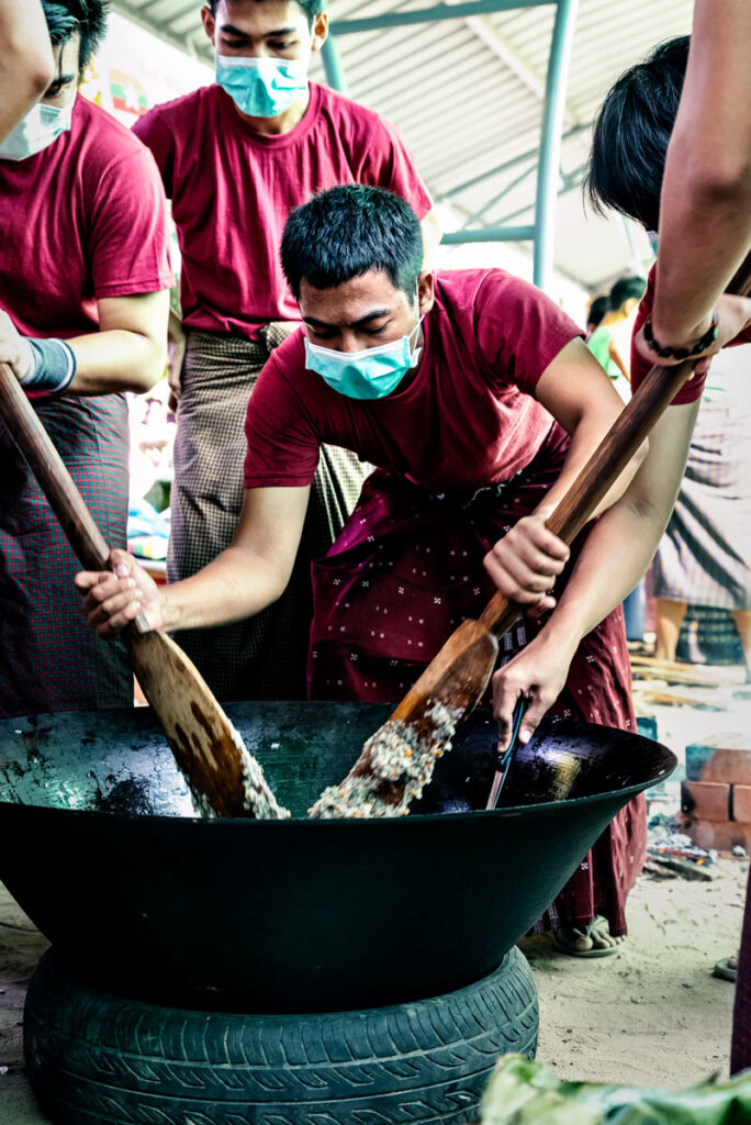 Htamane Festival in Yangon