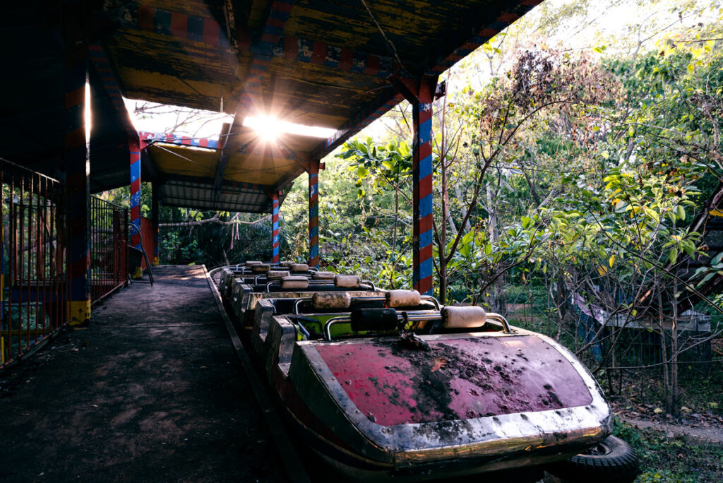 Abandoned Amusement Park in Yangon