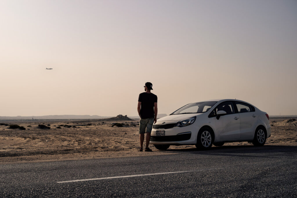 Through the Desert of Bahrain