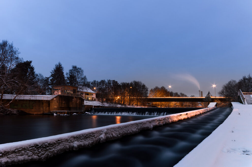 Wintertime in Gießen, Germany