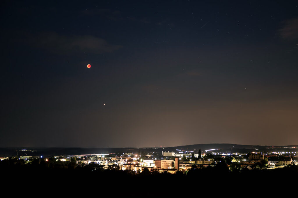 Blood Moon over Butzbach