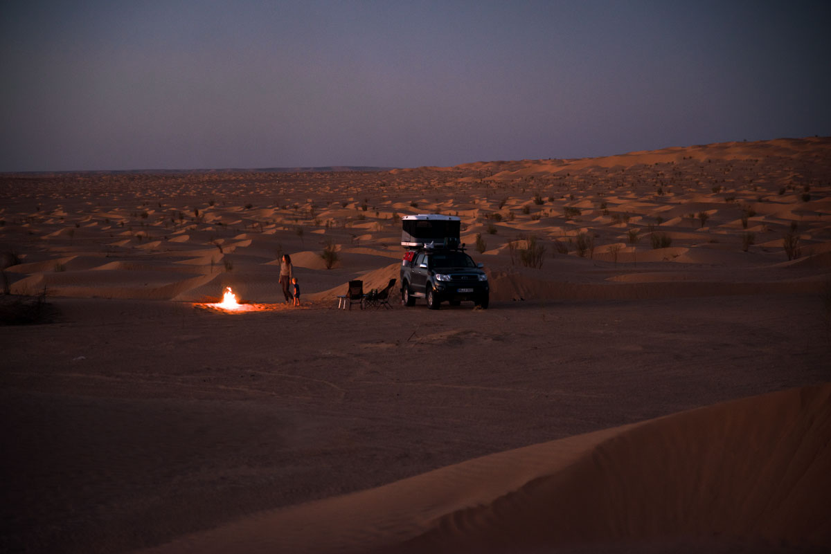 Trip to Sahara-Desert