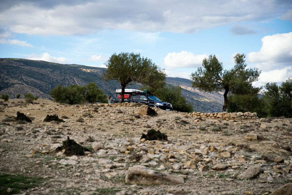 Coffee-Break at an Ancient Bridge