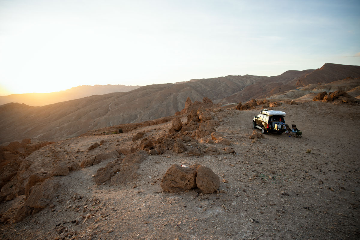 Sunset at the Rommel Track