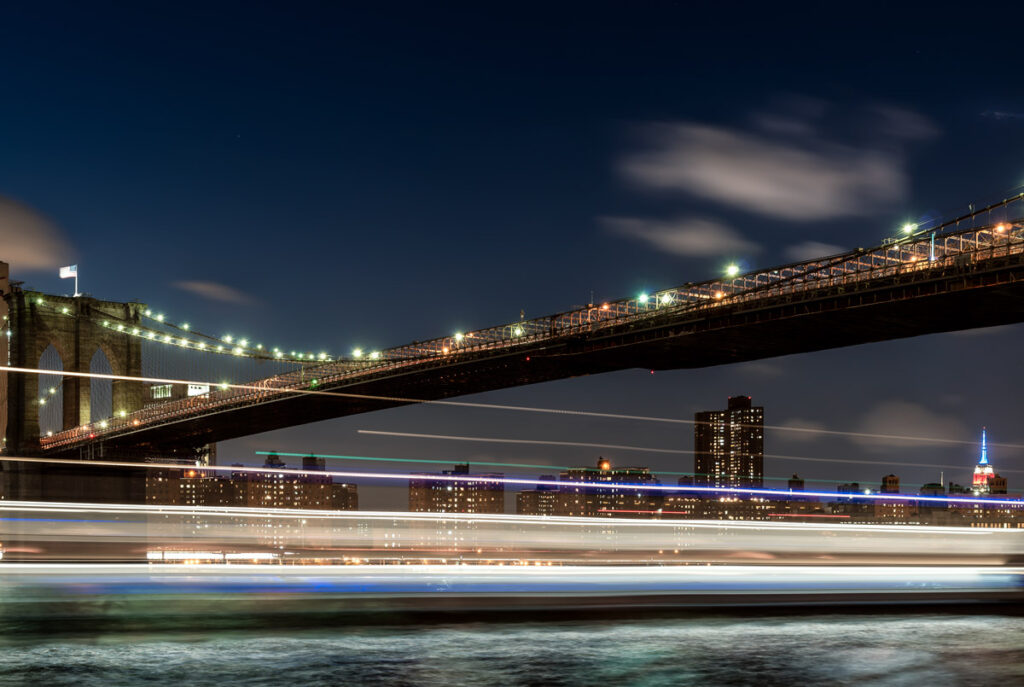 Evening Skyline of Manhattan