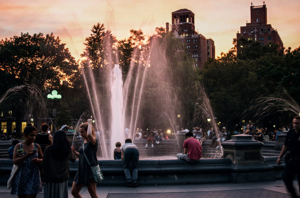 Washington Square-Park in New York City