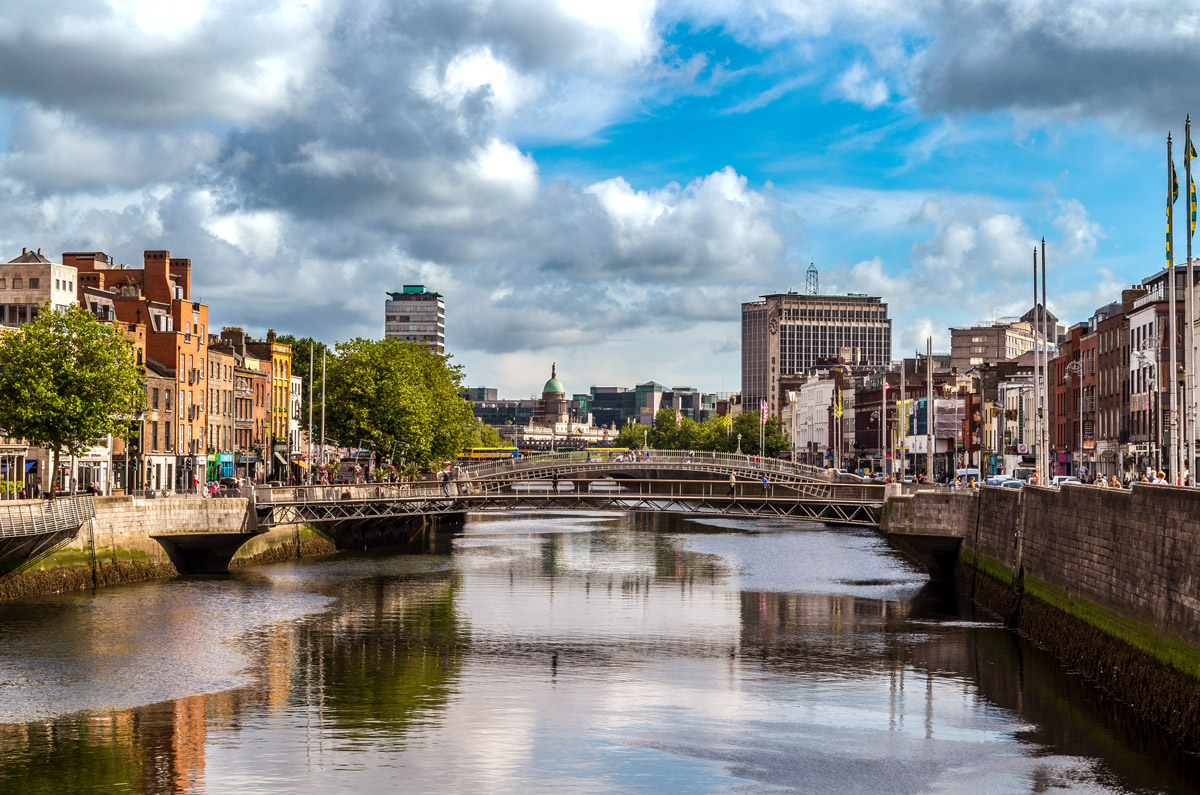 Skyline of Dublin