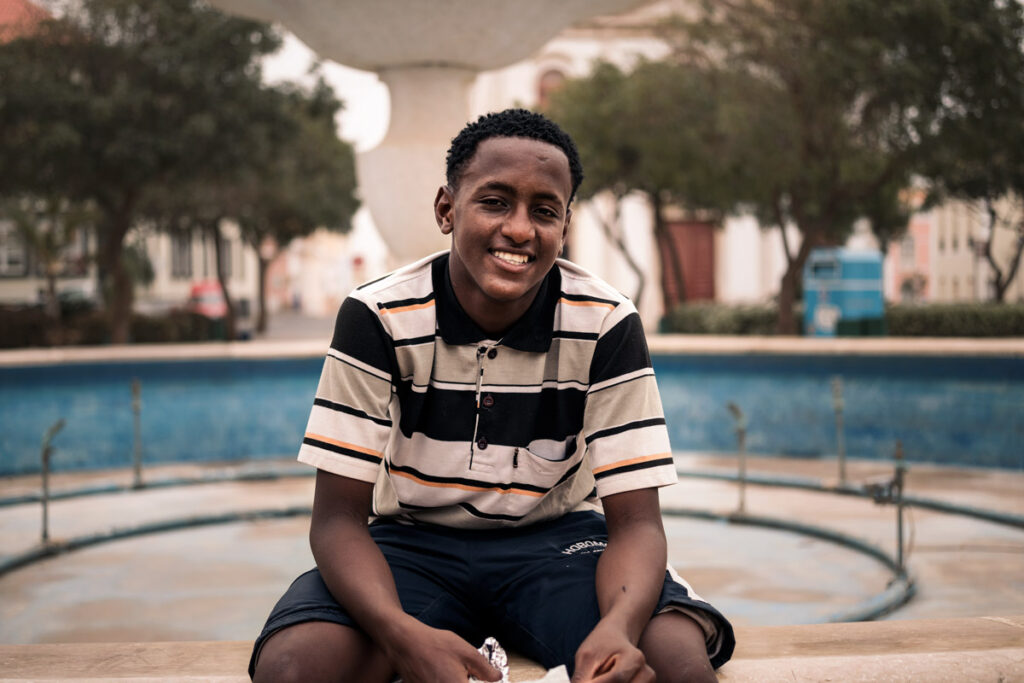 Boy in Cape Verde