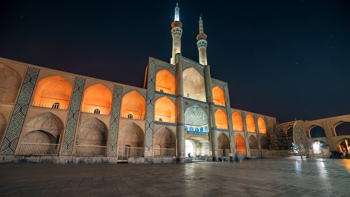 Amir Chakhmagh in Yazd, Iran