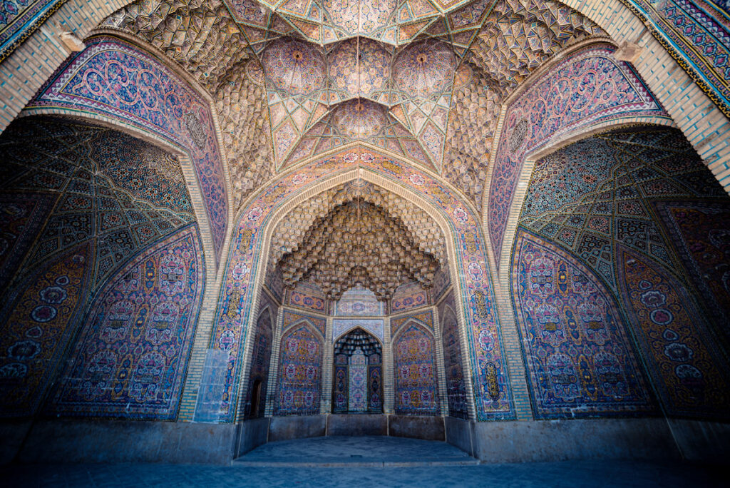 Colorful Mosque in Shiraz