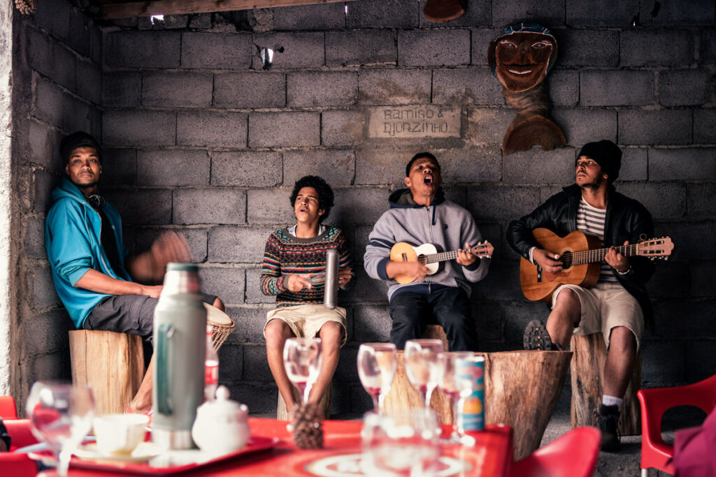 Musicians at Pico do Fogo