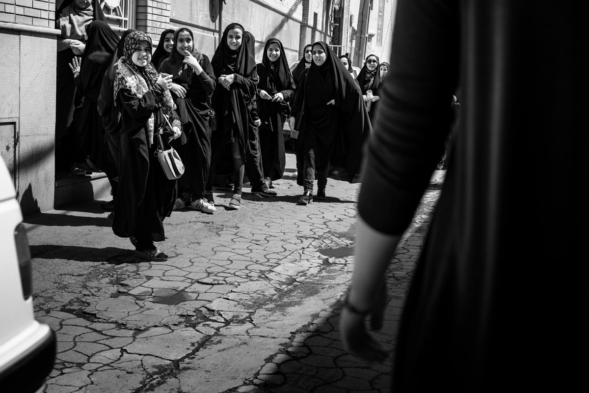 School Girls in Iran